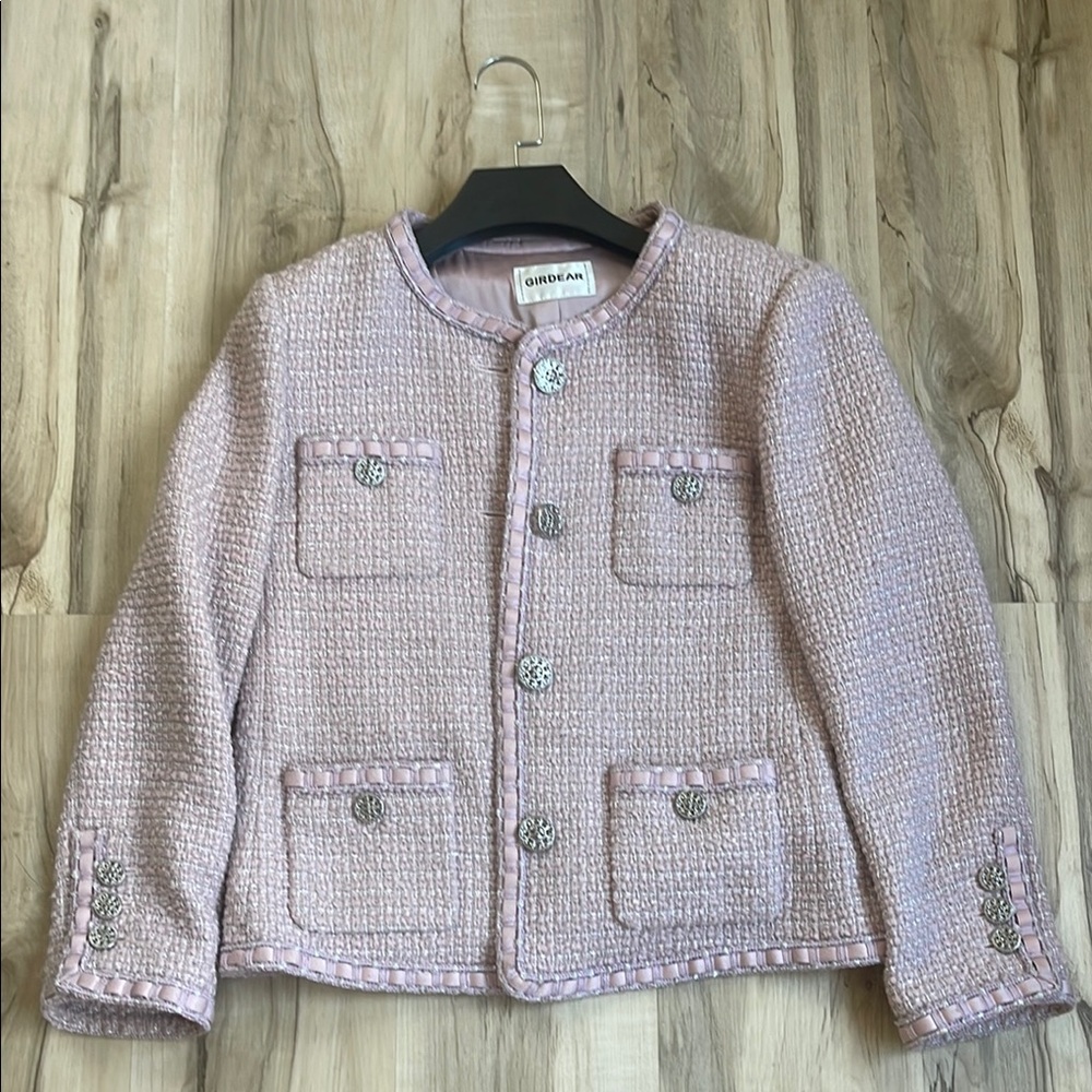 Purple Classic Structured Jacket - image 1